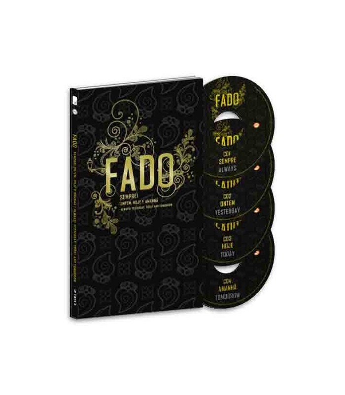 Sevenmuses Book Fado Sempre Ontem Hoje e Amanhã with 4 CDs