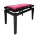 Discacciati Bench 105R 41 05V Black Rectangular Adjustable
