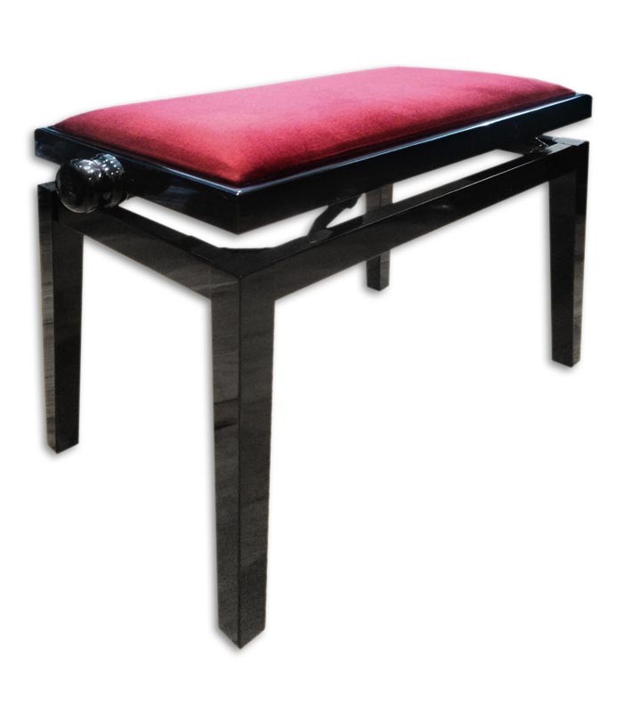 Banco Piano Discacciati 105r Black Rectangular Adjustable