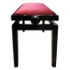 Discacciati Bench 105R 41 05V Black Rectangular Adjustable