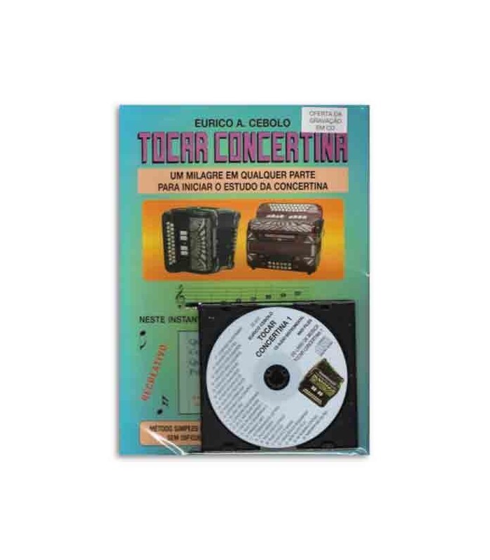 Eurico Cebolo Método Mágico Tocar Concertina 1 with CD