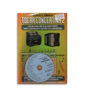 Eurico Cebolo Método Mágico Tocar Concertina 2 with CD