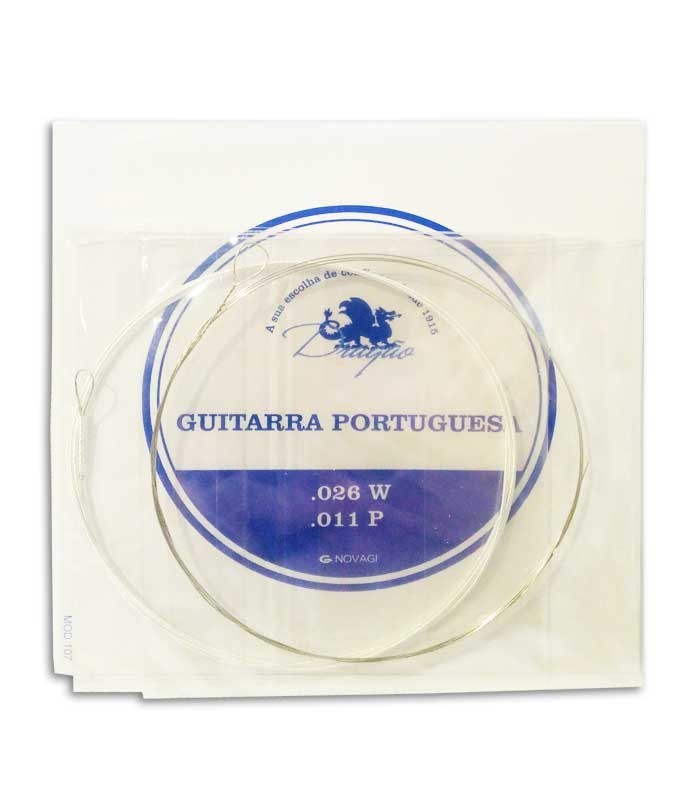 String Set Dragão 005 Guitarra Portuguesa Coimbra Tuning Medium Tension