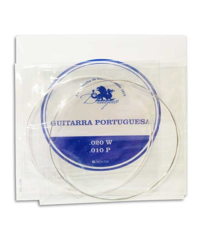 String Set Dragão 005 Guitarra Portuguesa Coimbra Tuning Medium Tension