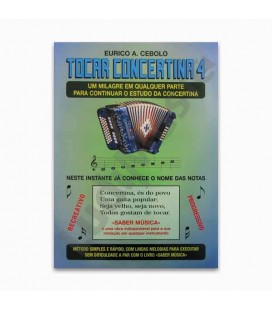 Eurico Cebolo Método Mágico Tocar Concertina 4 with CD