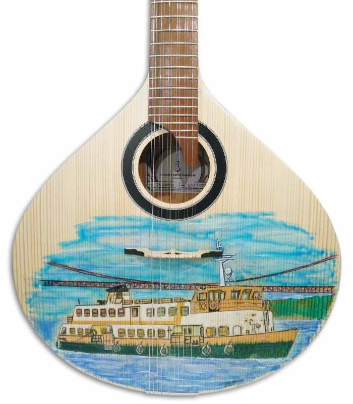 Portuguese Guitar APC GFHPLS Spruce Mahogany Hand Painted