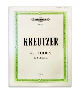 Kreutzer 42 Studies for Violin Peters