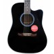 Fender Electroacoustic Guitar FA 125CE Drednought Black