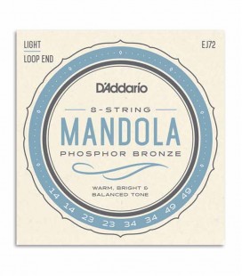 String Set Daddario EJ72 para Bandola 014 049