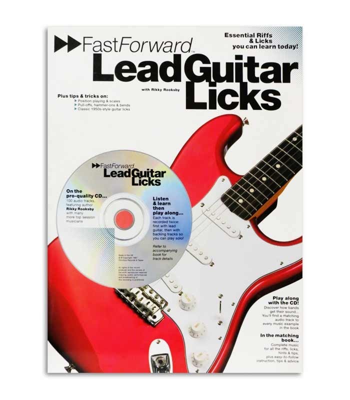 Book Fast Forward Lead Guitar Licks AM92448