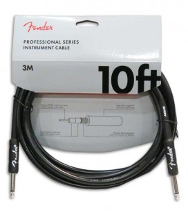 Cable Fender for Guitar Professional Series Black 3m