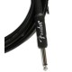 Package of cable Fender Professional Series black 3m