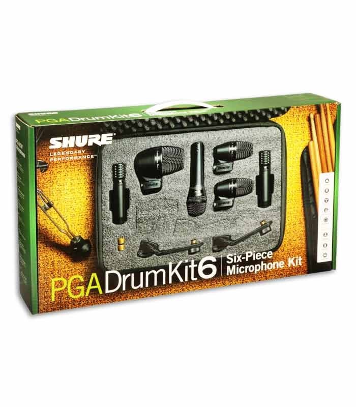 Kit 6 Microphones Shure SH Pgadrumkit6