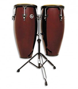 Pair of Congas LP LPA647DW Wood Combo Conga 10 11