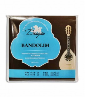 String Set Dragão 019 for Mandolin with Tie
